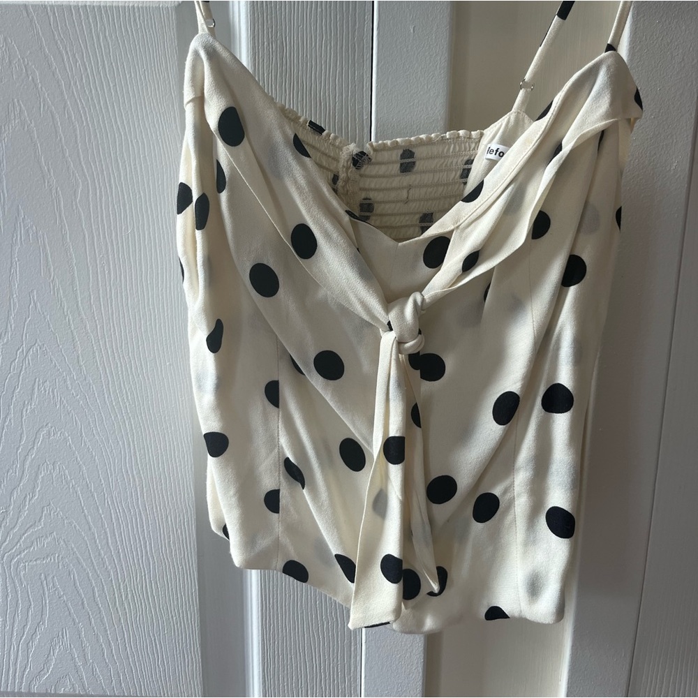 2017 Reformation Polka Dot Tank